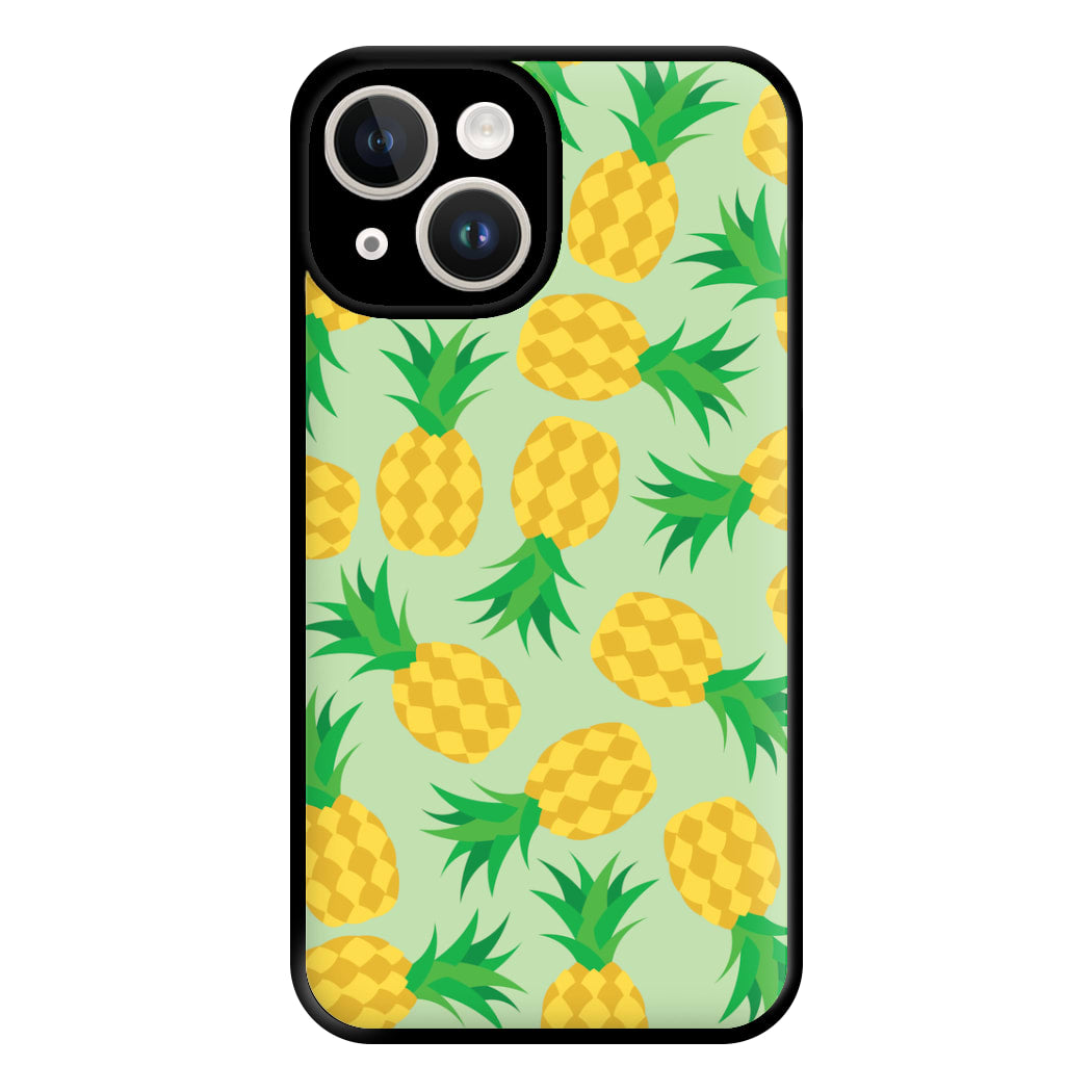 Pineapples Pattern Phone Case for iPhone 14