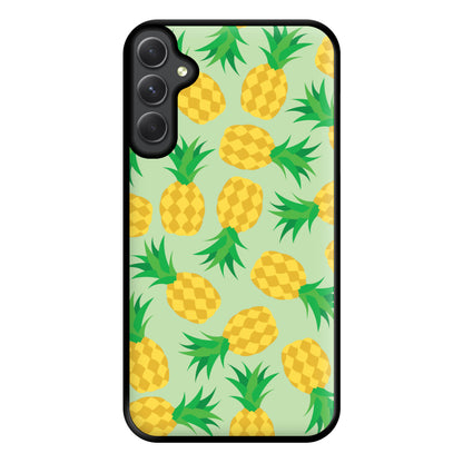 Pineapples Pattern Phone Case for Galaxy A34