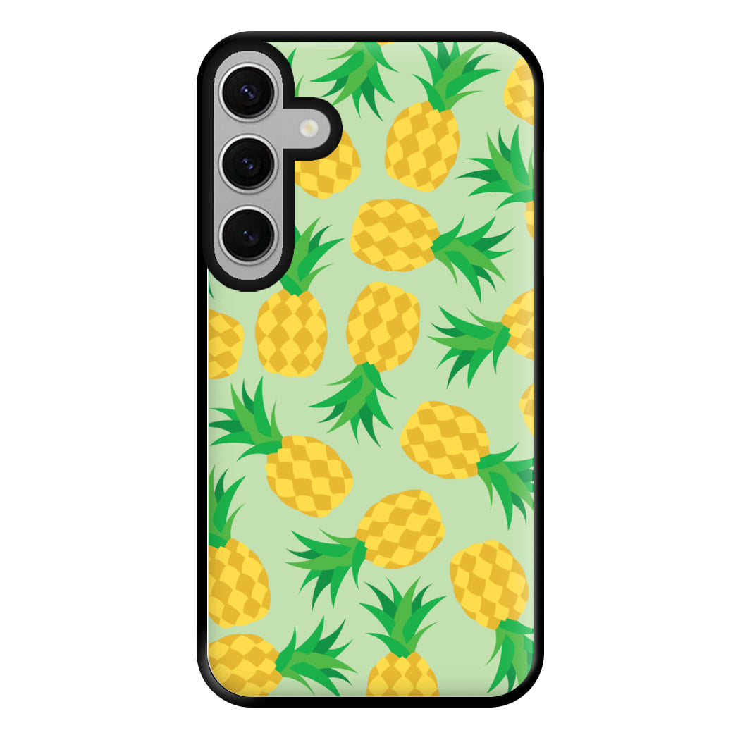 Pineapples Pattern Phone Case for Galaxy S24FE