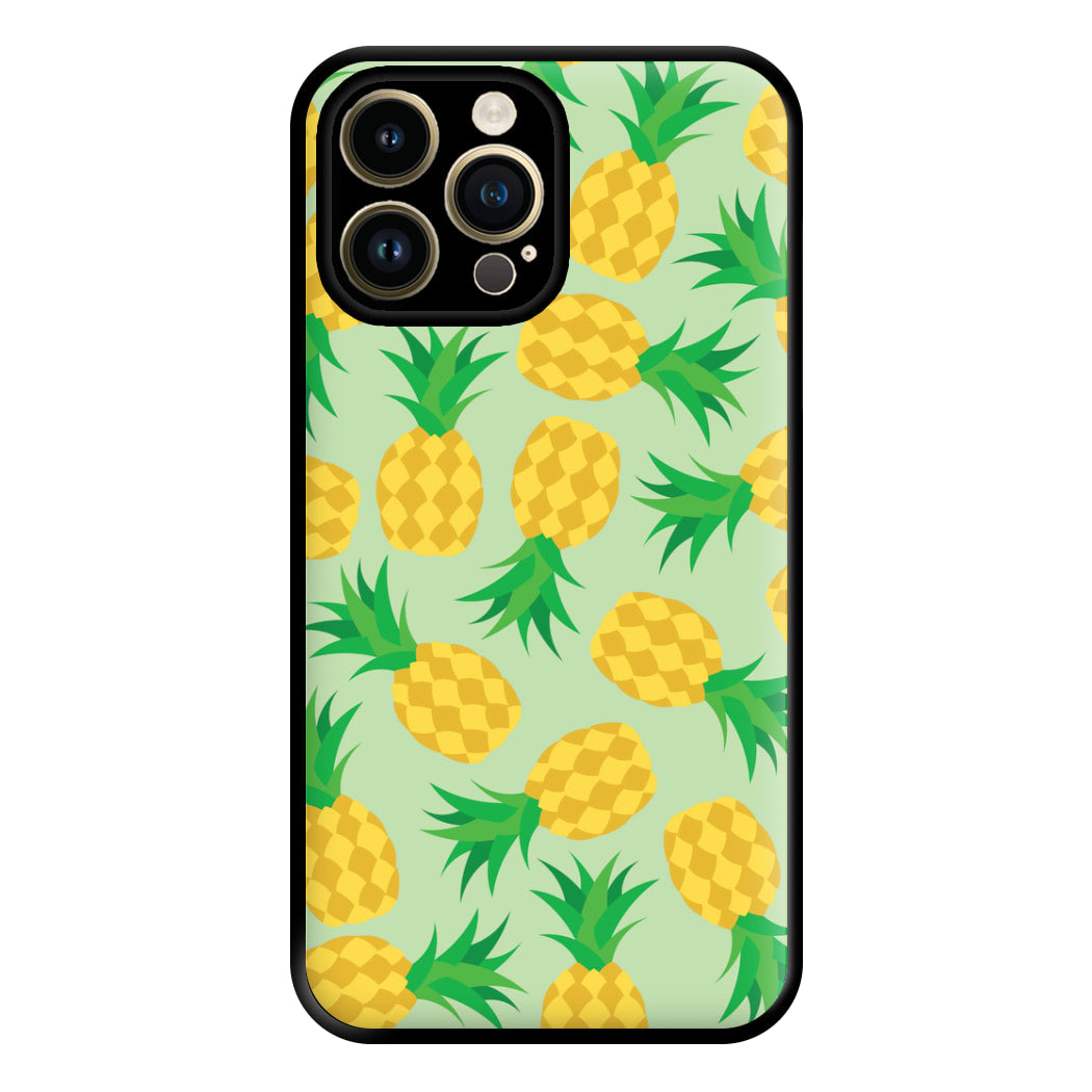 Pineapples Pattern Phone Case for iPhone 14 Pro Max
