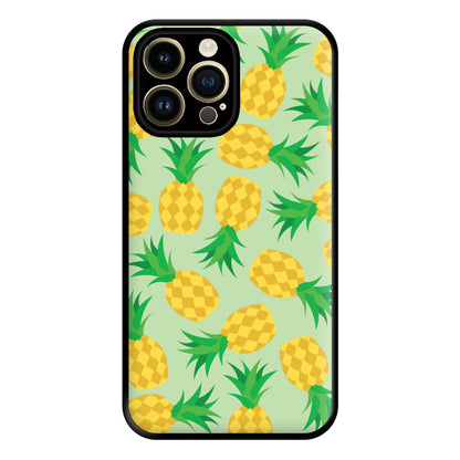Pineapples Pattern Phone Case for iPhone 14 Pro Max