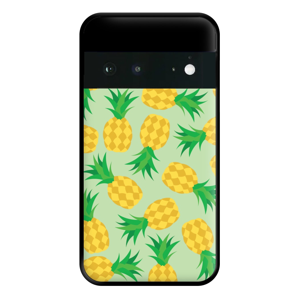 Pineapples Pattern Phone Case for Google Pixel 6a
