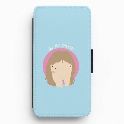 Oh My Christ! Flip / Wallet Phone Case