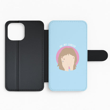 Oh My Christ! Flip Phone Case