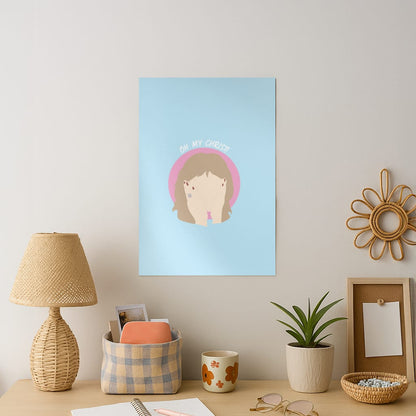 Oh My Christ! Art Print