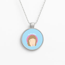 Oh My Christ! Circle Necklace