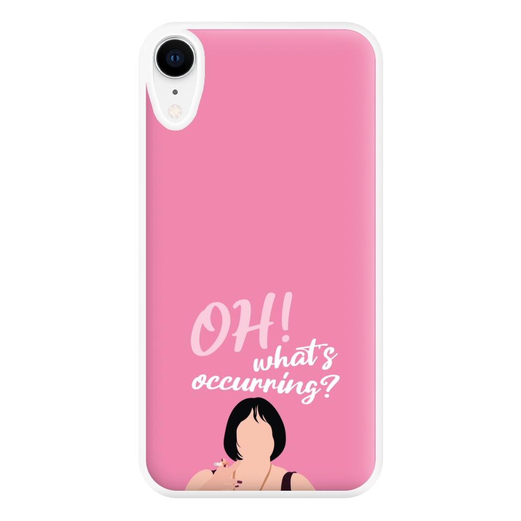 What's Occuring? Phone Case for iPhone XR