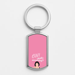 What's Occuring? Silver Keyring