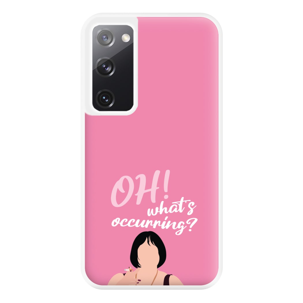 What's Occuring? Phone Case for Galaxy S20FE