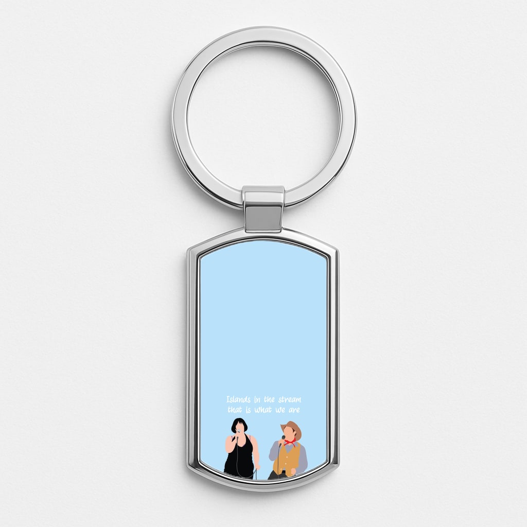 Singing Silver Keyring