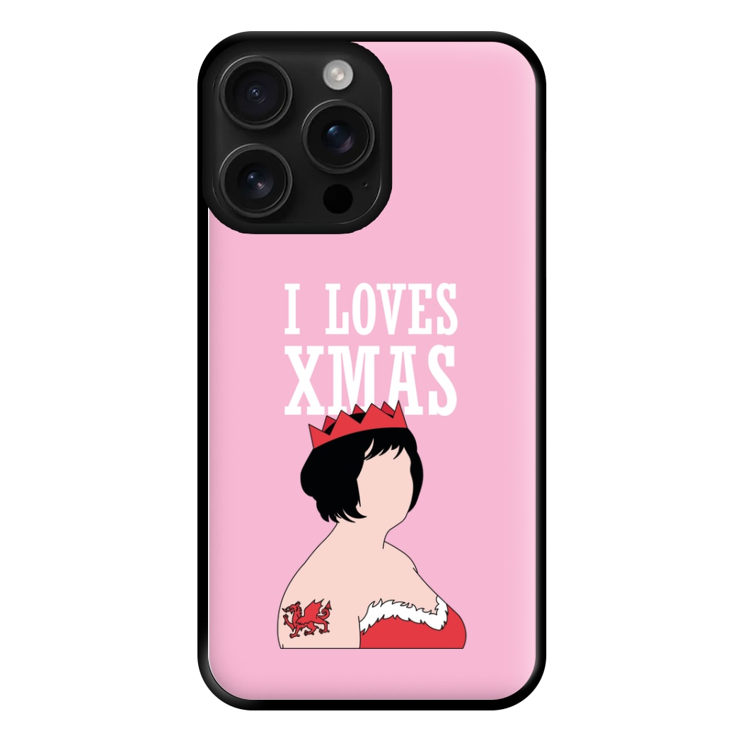 I Love Xmas Phone Case