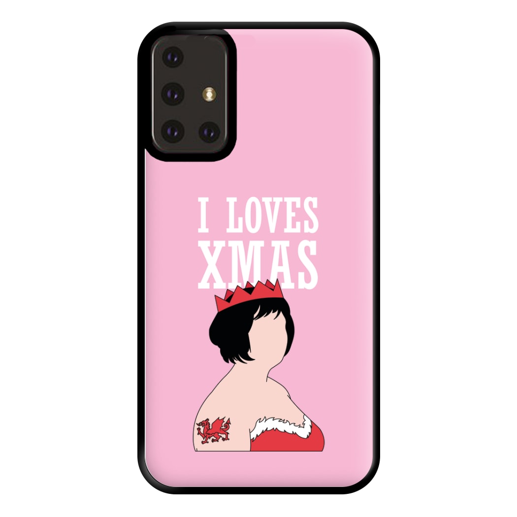 I Love Xmas Phone Case for Galaxy A71