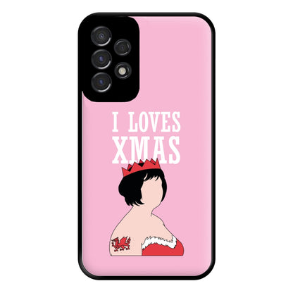 I Love Xmas Phone Case for Galaxy A53