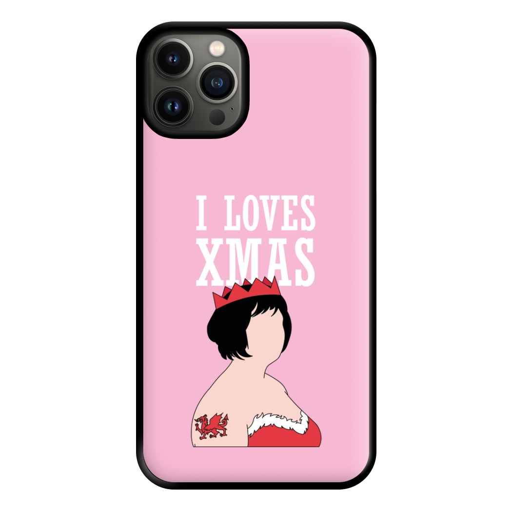 I Love Xmas Phone Case for iPhone 13