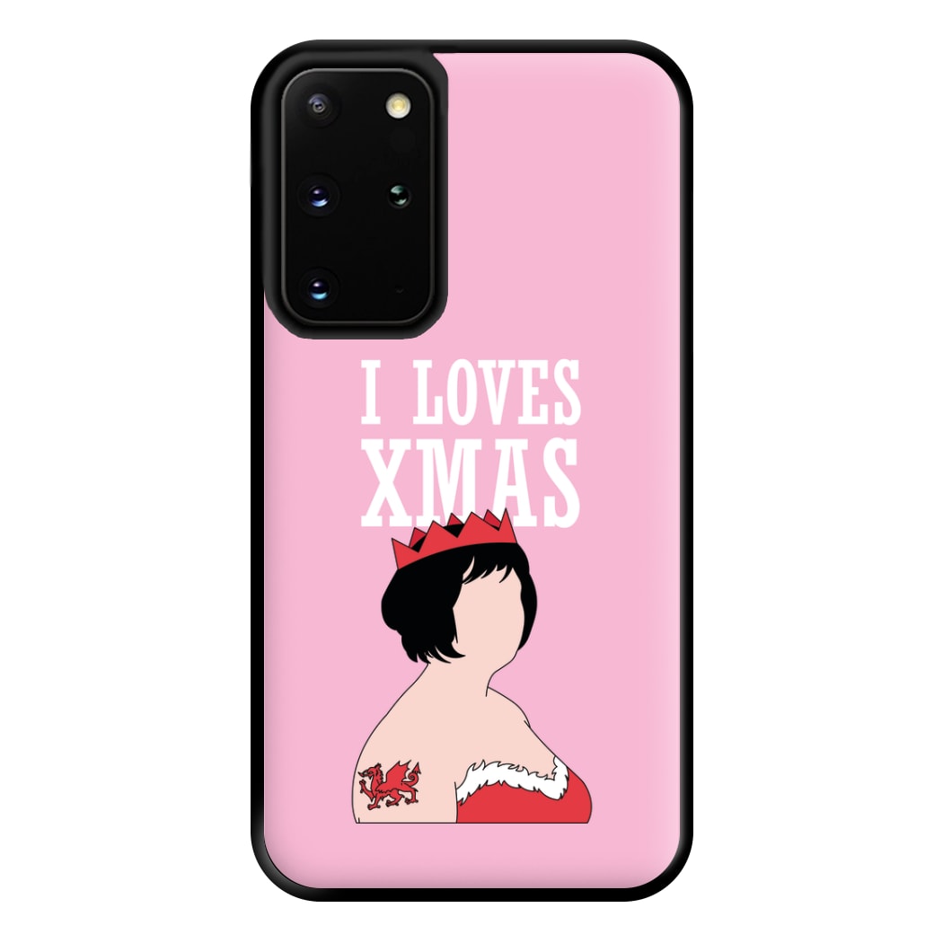 I Love Xmas Phone Case for Galaxy S20 Plus