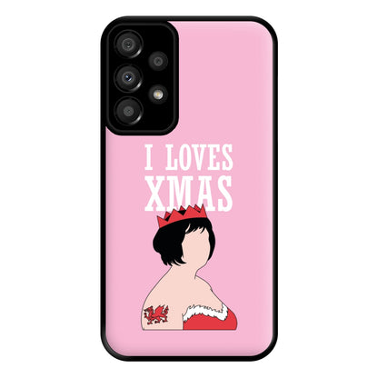 I Love Xmas Phone Case for Galaxy A33