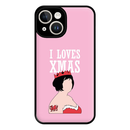 I Love Xmas Phone Case for iPhone 14