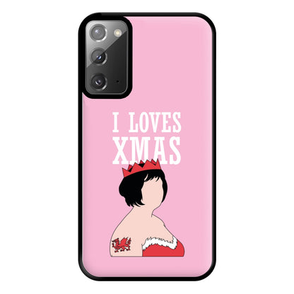 I Love Xmas Phone Case for Galaxy Note 20 Ultra