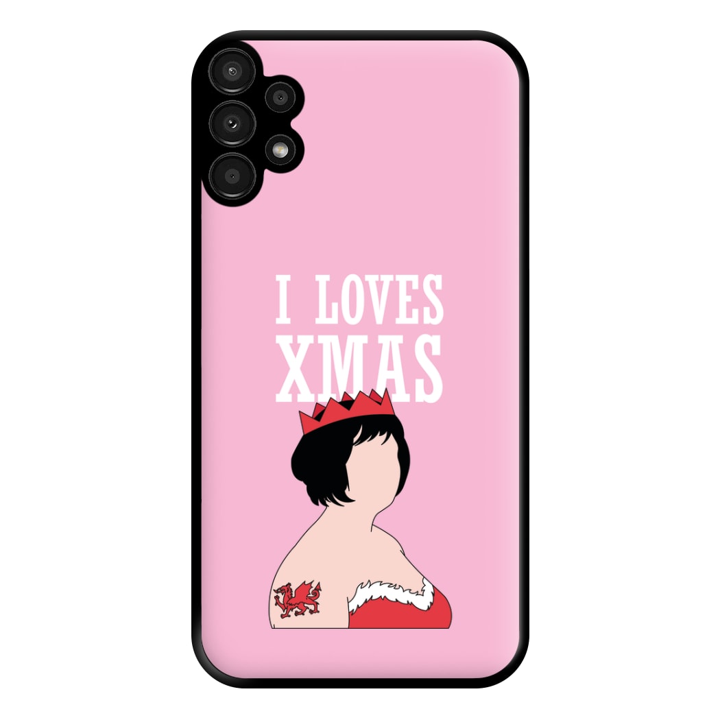 I Love Xmas Phone Case for Galaxy A13