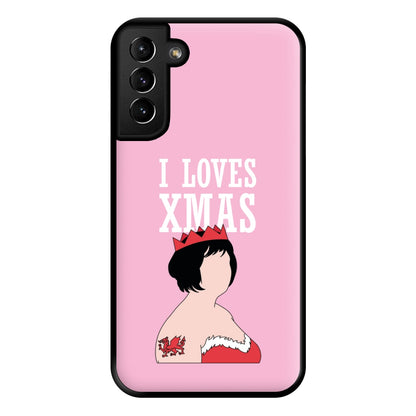 I Love Xmas Phone Case for Galaxy S21 Plus