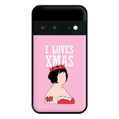 I Love Xmas Phone Case for Google Pixel 6a