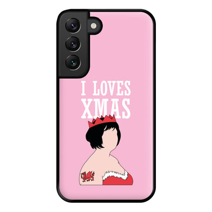 I Love Xmas Phone Case for Galaxy S22 Plus