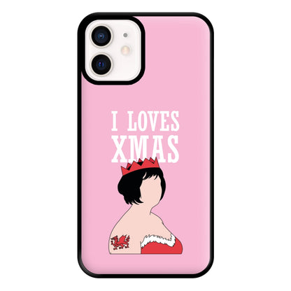 I Love Xmas Phone Case for iPhone 13 Mini