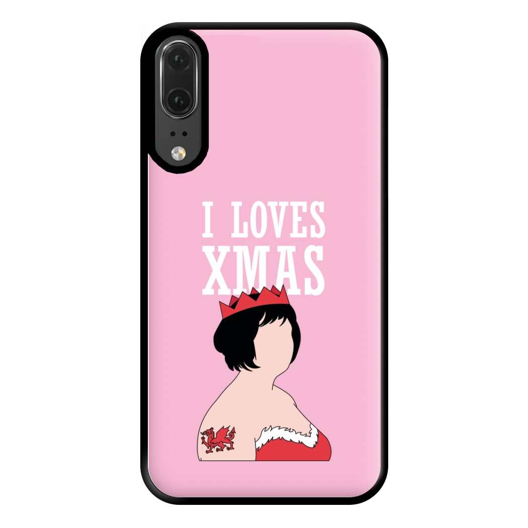 I Love Xmas Phone Case for Huawei P20