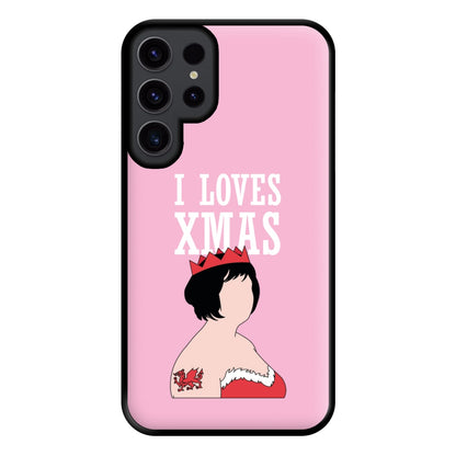 I Love Xmas Phone Case for Galaxy S23 Ultra