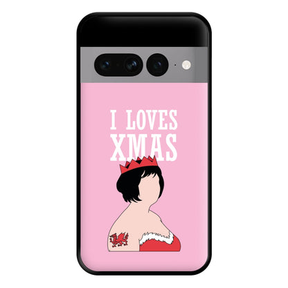 I Love Xmas Phone Case for Google Pixel 7 Pro