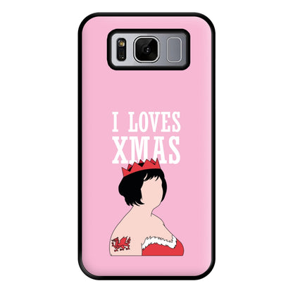 I Love Xmas Phone Case for Galaxy S8 Plus