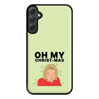 Oh My Christ-Mas Phone Case for Galaxy A34