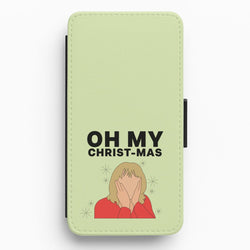 Oh My Christ-Mas Flip / Wallet Phone Case