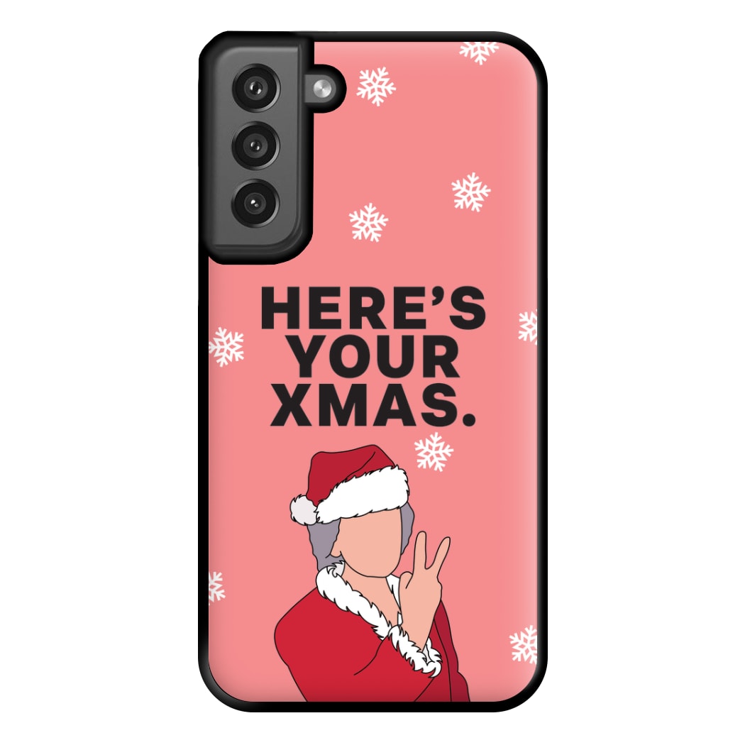 Here's Your Xmas Phone Case for Galaxy S21FE