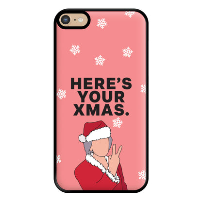 Here's Your Xmas Phone Case for iPhone 6 Plus / 7 Plus / 8 Plus