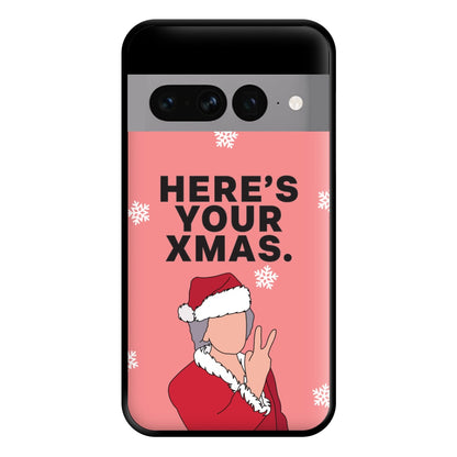 Here's Your Xmas Phone Case for Google Pixel 7 Pro