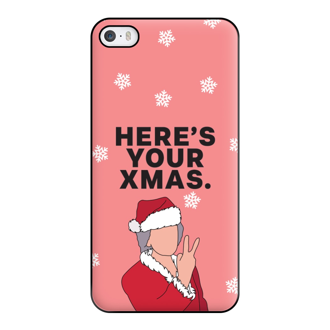 Here's Your Xmas Phone Case for iPhone 5 / 5s / SE 2016