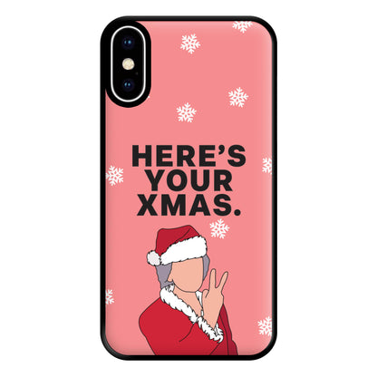 Here's Your Xmas Phone Case for iPhone XS Max