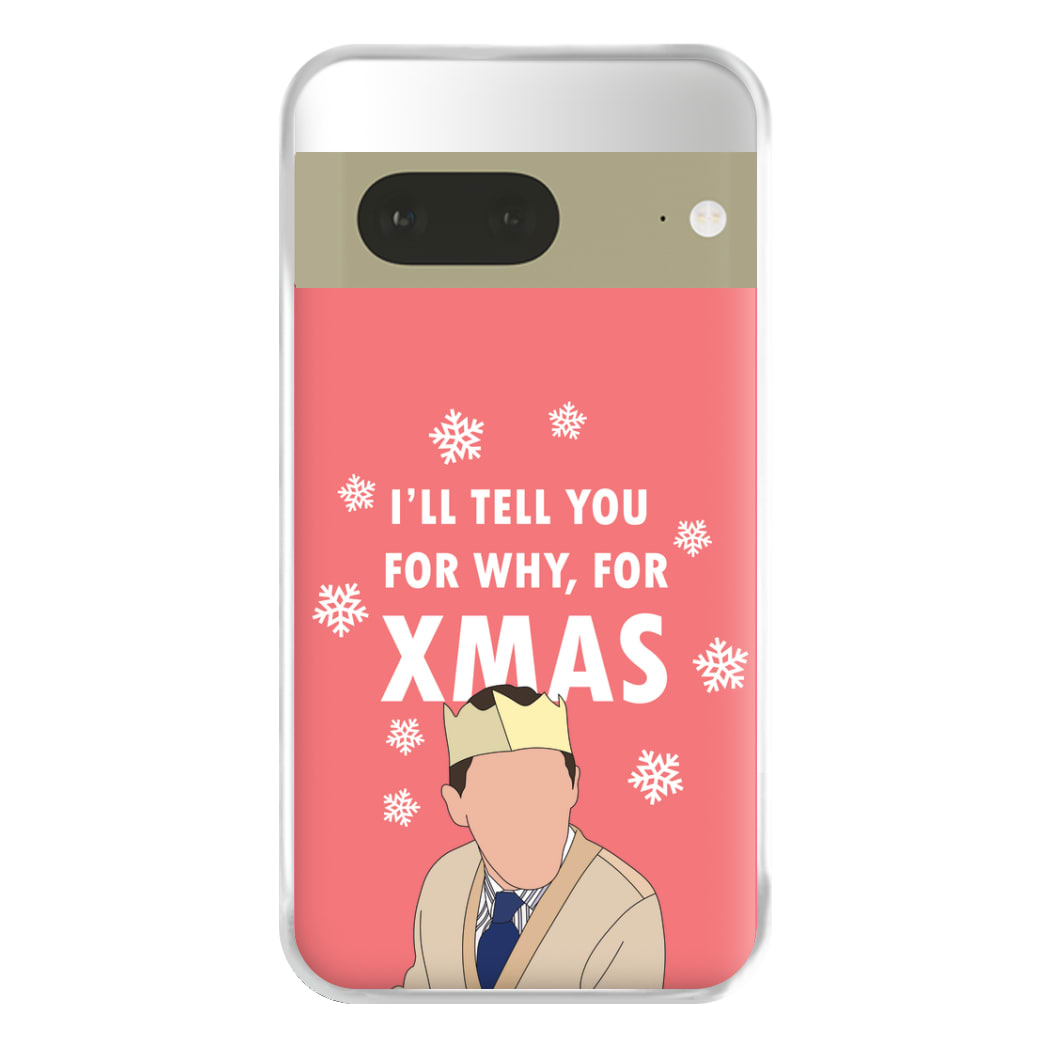 I'll Tell You For Why, For Xmas Phone Case for Google Pixel 7a