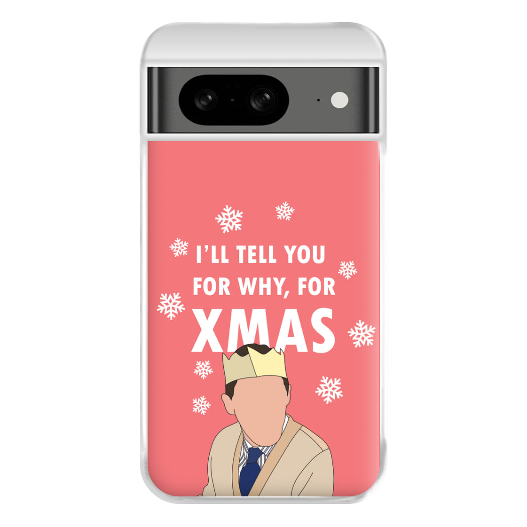 I'll Tell You For Why, For Xmas Phone Case for Google Pixel 8