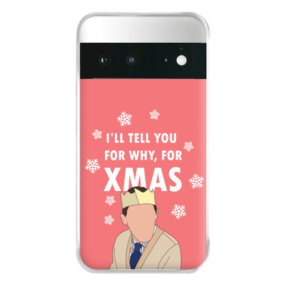 I'll Tell You For Why, For Xmas Phone Case for Google Pixel 6a