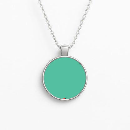 Cast Circle Necklace