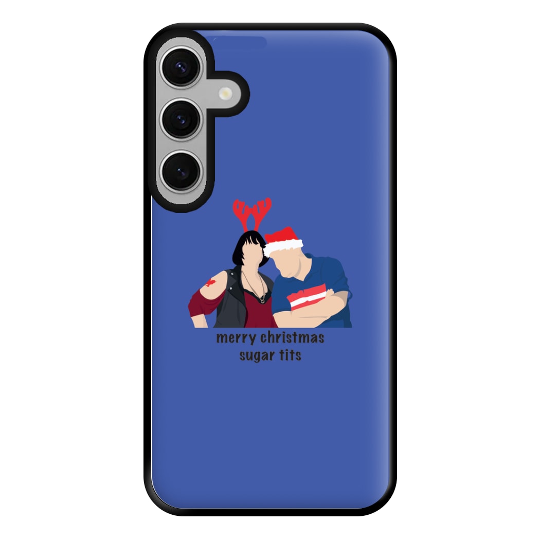 Merry Christmas Sugar Tits Phone Case for Galaxy S24FE