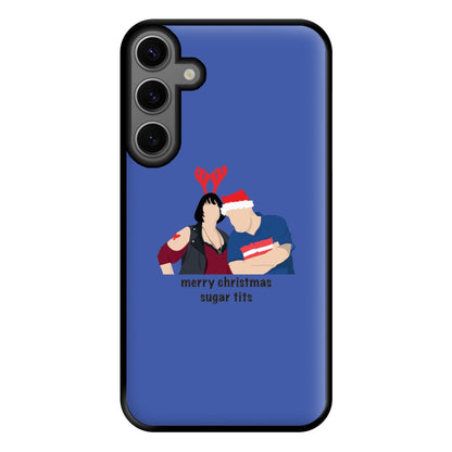 Merry Christmas Sugar Tits Phone Case for Galaxy S23FE