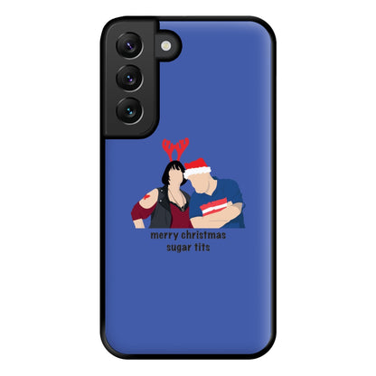 Merry Christmas Sugar Tits Phone Case for Galaxy S22 Plus