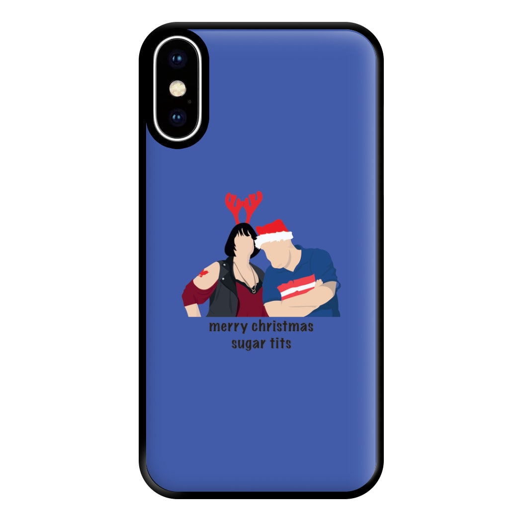 Merry Christmas Sugar Tits Phone Case for iPhone XS Max