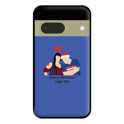 Merry Christmas Sugar Tits Phone Case for Google Pixel 7a