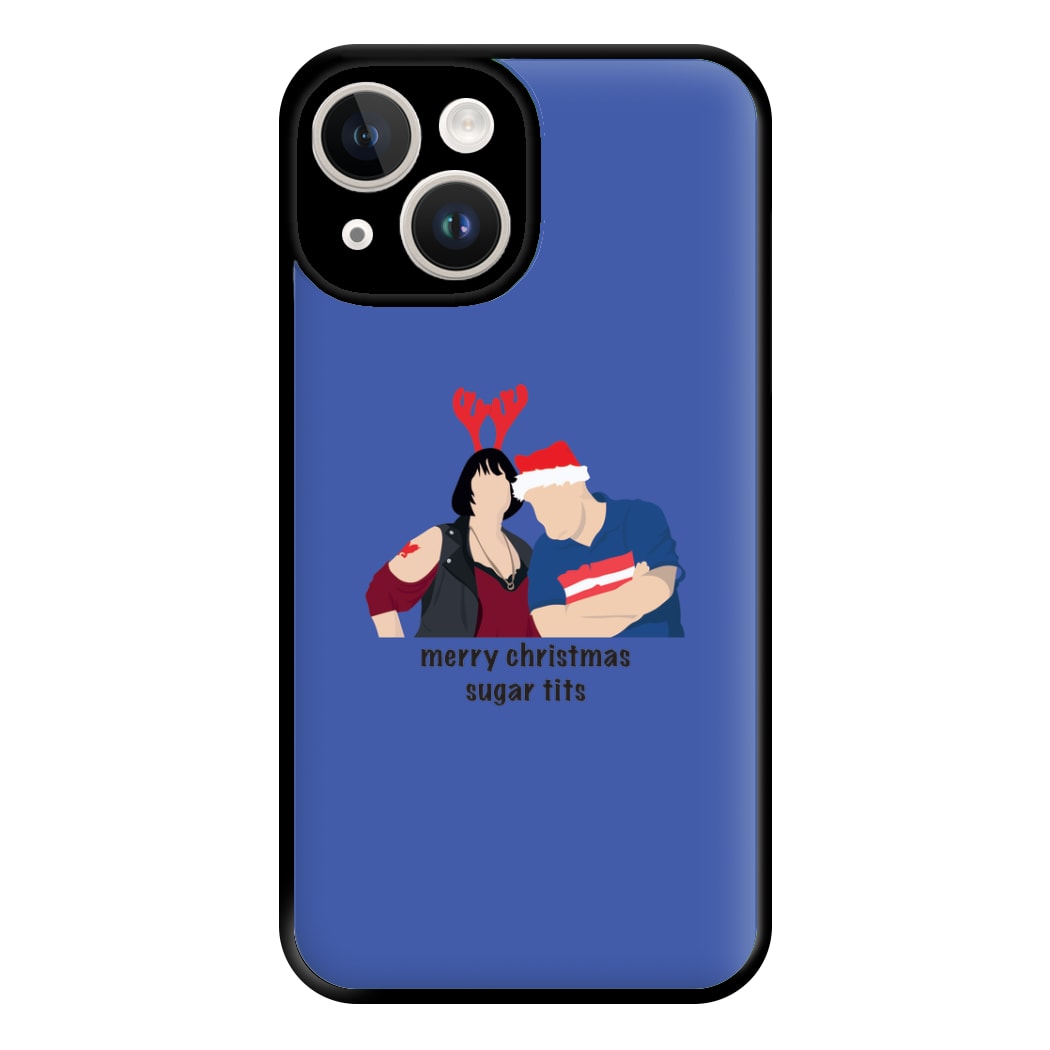 Merry Christmas Sugar Tits Phone Case for iPhone 14