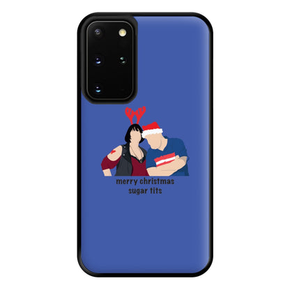 Merry Christmas Sugar Tits Phone Case for Galaxy S20 Plus