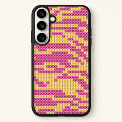 Sequin Tiger Pattern Phone Case for Galaxy S26